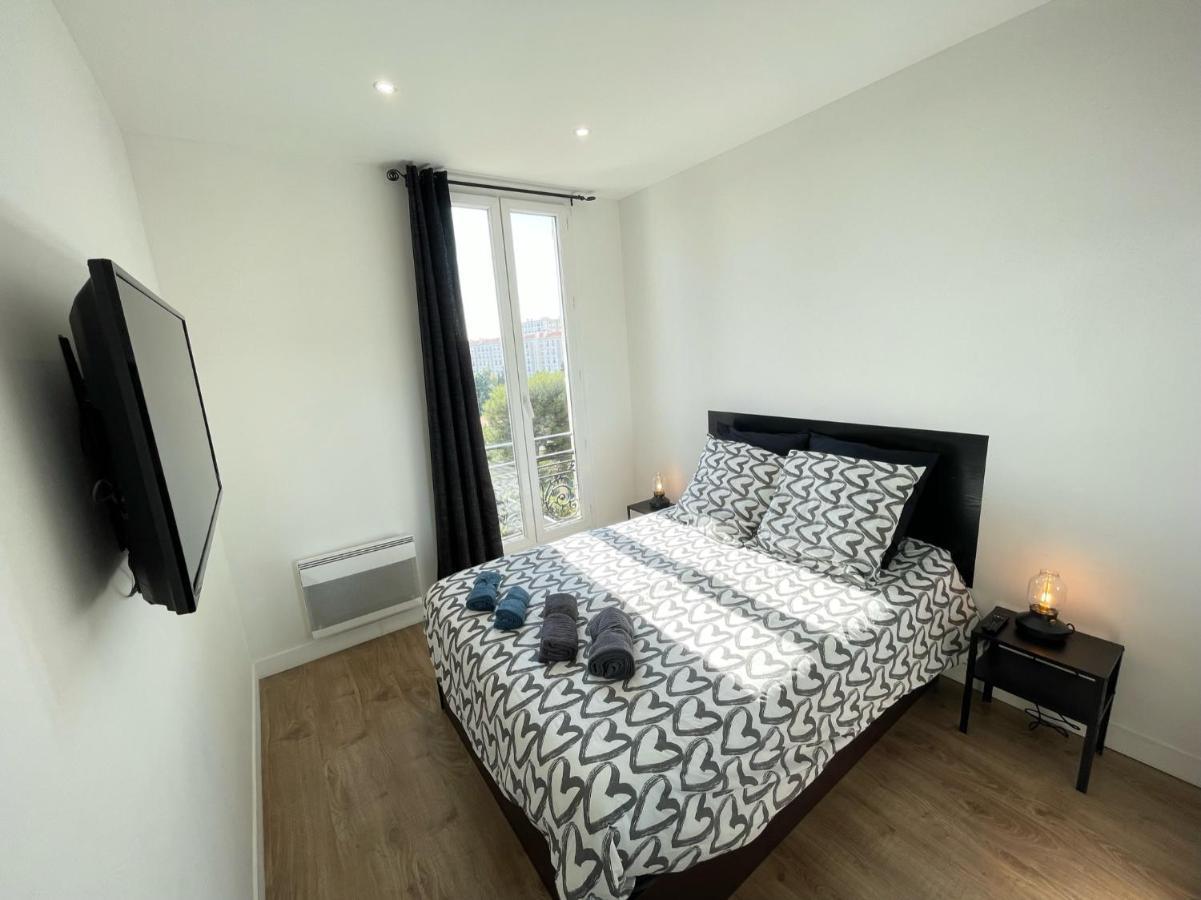 Renting - Cambrai - Luxurious Sea View Terrasse - King Bed - Parking - Ac - Fully Equipped Leilighet Nice